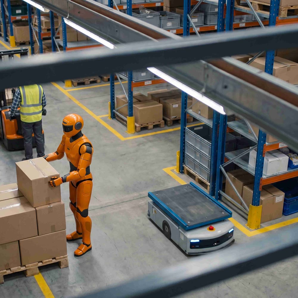 Freight and logistics operation in motion